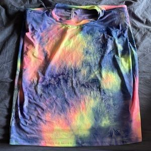 Sleeveless strong shoulder(shoulder pad) style stretch tank